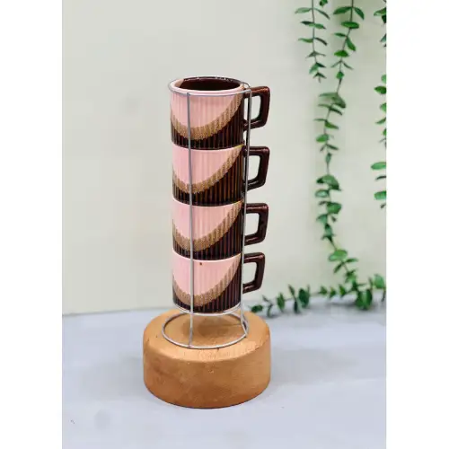 خرید-فنجان-قهوه-خوری-شیار-دار-کد-e1529-تک-و-عمده