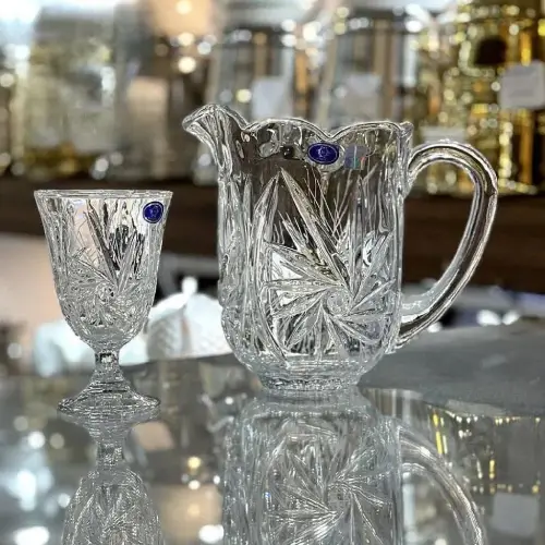 پخش-پارچ-و-لیوان-کریستال-کد-e1540-تک-و-عمده