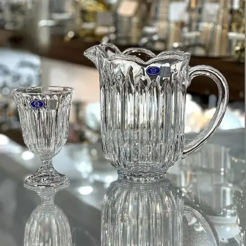 خرید-پارچ-و-لیوان-کریستال-کد-e1545-تک-و-عمده