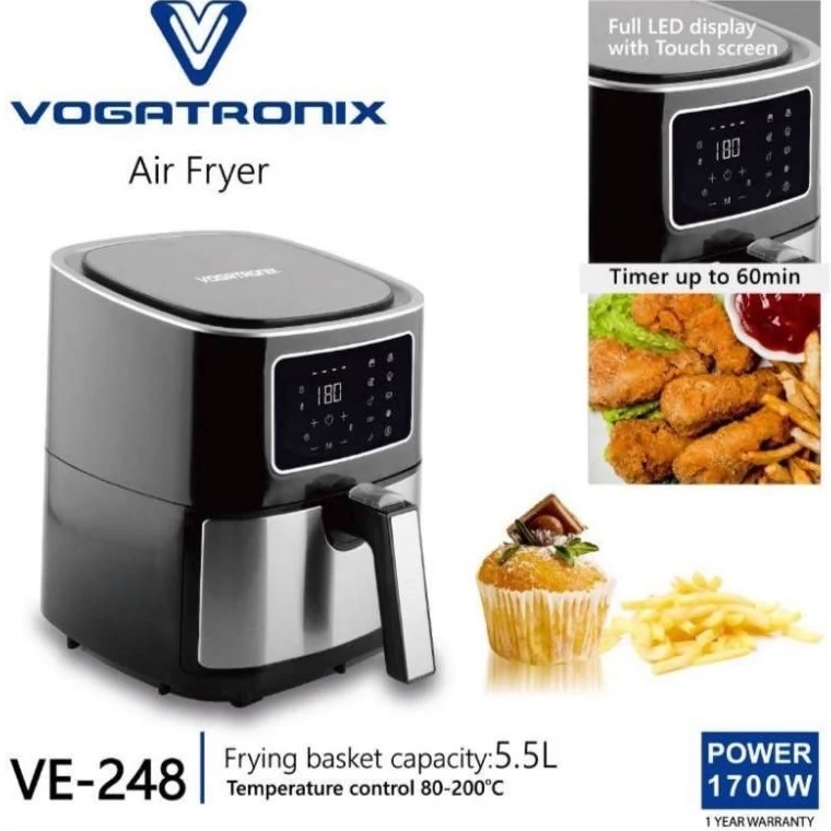 خرید-سرخ-کن-55-لیتری-وگاتی-مدل-ve-248-تک-و-عمده-کد-l1220