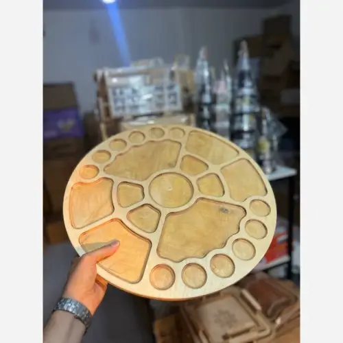 خرید-سینی-چوبی-تنقلات-کد-b671