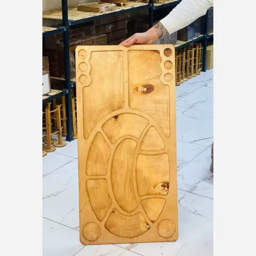 خرید سینی تنقلات نیلوفر تک و عمده کد B699