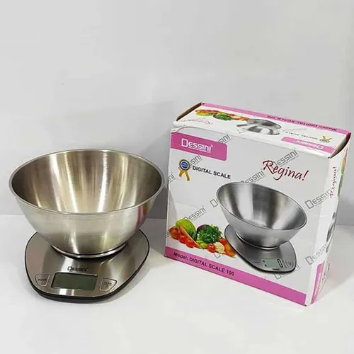 پخش ترازوی آشپزخانه دیجیتالی دسینی DESSINI 100 تک و عمده کد G5795