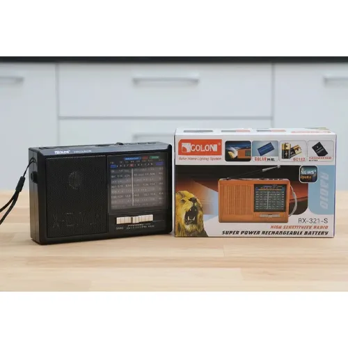 پخش اسپیکر رادیویی GOLON مدل RX‑321‑S تک و عمده کدG5843