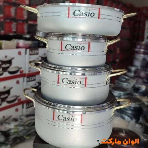 پخش سرویس قابلمه ۷ پارچ کاسیو تک و عمده کد R240