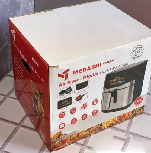پخش  سرخ‌کن بدون روغن دیجیتال - Mebashi Yaban MEAF98 تک و عمده کد R250