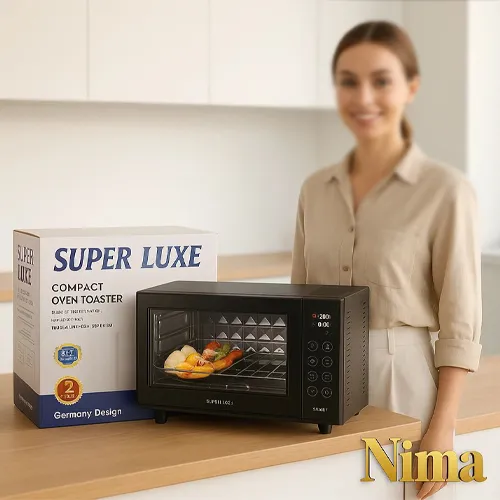 پخش آون توستر سوپرلوکس SUPER LUXEتک و عمده کد G5879