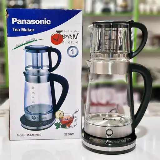پخش عمده چای ساز برقی 2200 وات پاناسونیک مدل MJ-M8980 تک و عمده  کد L1247