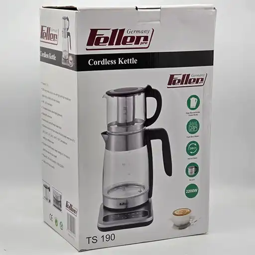 چای-ساز-برقی-2200-وات-feller-مدل-ts-190n-تک-و-عمده