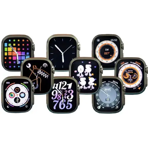 ساعت هوشمند Wisme8 Ultra Max  کد C01  تک و عمده 