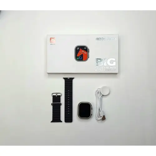 Smart watch model W800 Ultra code C02 single and wholesale