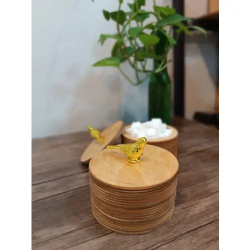 پخش قندان چوبی بلبل تک و عمده F1107