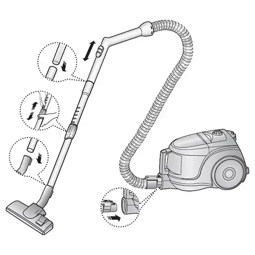 جاروبرقی-سامسونگ-مدل-sc4570-تک-و-عمده