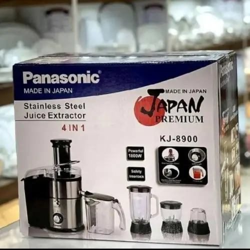 پخش آبمیوه گیر 4 کاره پاناسونیک مدل KJ_8900 کد E1624 تک و عمده
