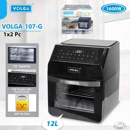 پخش-سرخکن-و-مینی-فر-هوشمند-volga-107-g-ظرفیت-۱۲-لیتر-کد-r262
