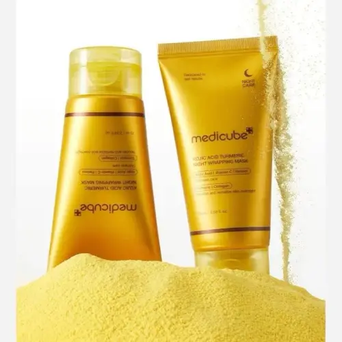 خرید ماسک شب زردچوبه مدی کیوب تک و عمده کد B829