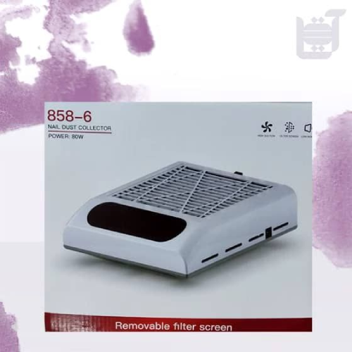 خرید فن فیلتر ناخن 6-858 سان مدل 80W تک و عمده کد Z2809
