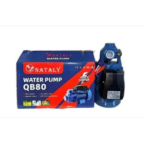 پخش پمپ آب 1 اسب محیطی ناتالی QB80کد E1644 تک و عمده
