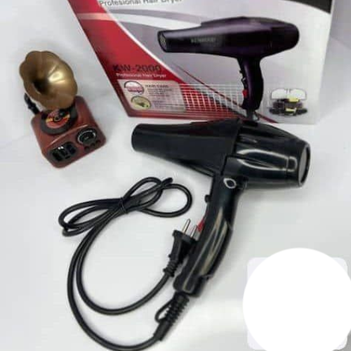 پخش سشوار کنوود مدل kw-2000 تک و عمده کد Z2846