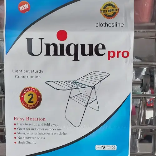 خرید رخت آویز تمام استیل یونیک کد E1689 تک و عمده