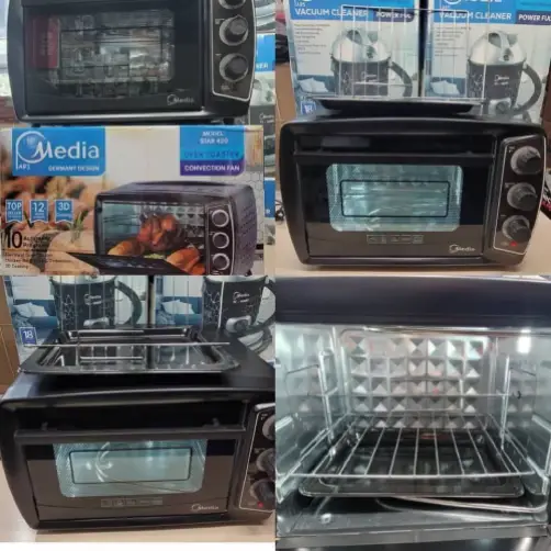 پخش فر توستر مدیا مدل 420 با ظرفیت 60 لیتر کد E1700 تک و عمده