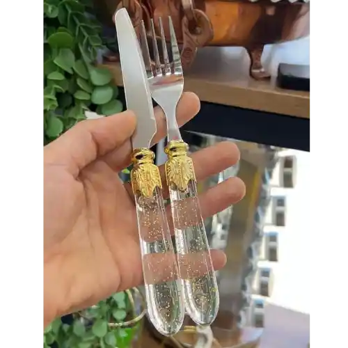 پخش-کارد-و-چنگال-۱۲-پارچ-نقره-ای-کد-b994