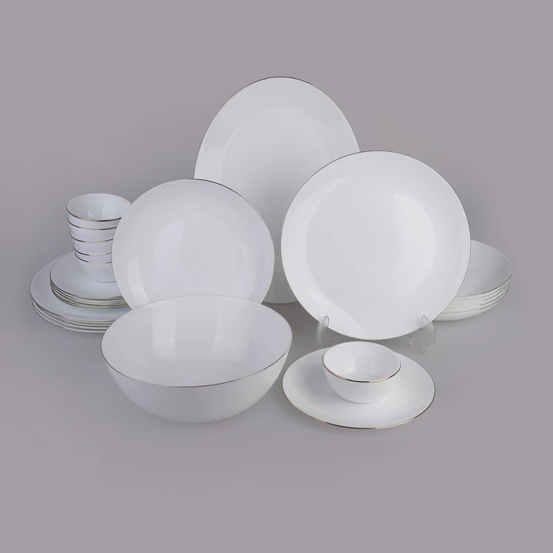 خرید سرویس غذاخوری 26 پارچه دینو مدل کلاسیک تک و عمده کد Z2975