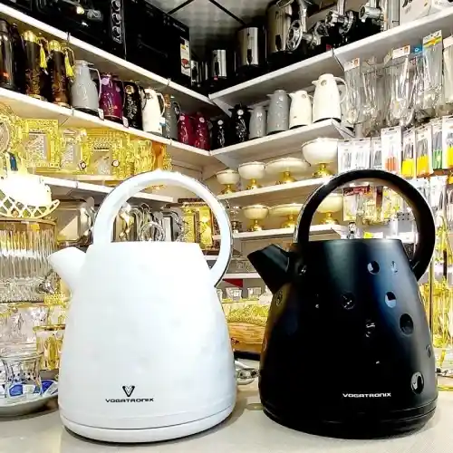 اطلاعات پخش کتری برقی 1.7 لیتر ووگاترونیکس مدل 67 تک و عمده کد B1036