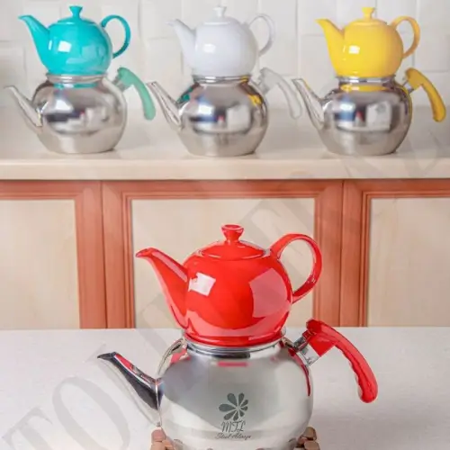 خرید کتری قوری لوله دار تک و عمده کد r329