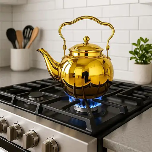 کتری-طلایی-15-لیتری-اماراتی-تک-و-عمده