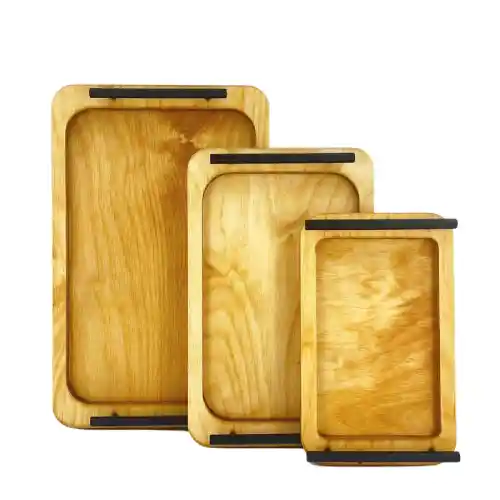 پخش سینی سه عددی چوبی تک و عمده کد B1094