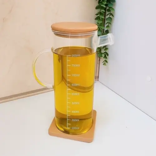 پخش روغن ریز اکرولیک نشکن با درب بامبو کد E1720 تک و عمده