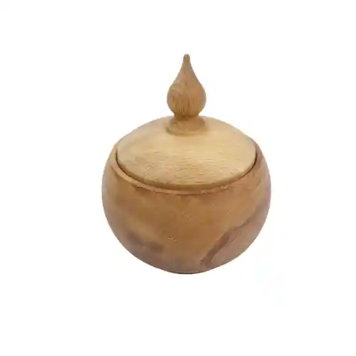 خرید قندان چوبی تک و عمده کد B1129