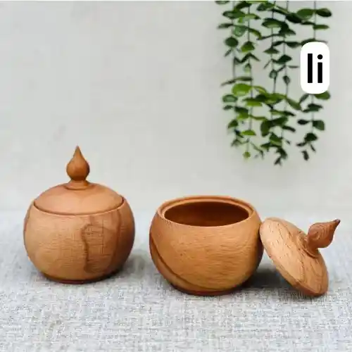 خرید-قندان-چوبی-کد-b1129