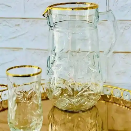 پخش پارچ و لیوان 6 عددی نارسیس تک و عمده کد B1138