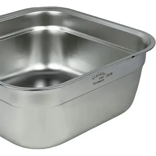 خرید-لگن-استیل-4تیکه-چهارگوش-یونیک-کد-r331