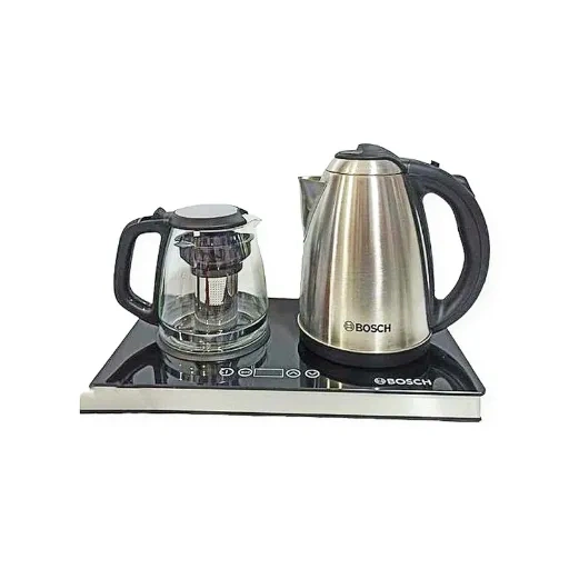 پخش عمده چای‌ساز برقی لمسی بوش مدل WB-130TS تک و عمده کد L1345