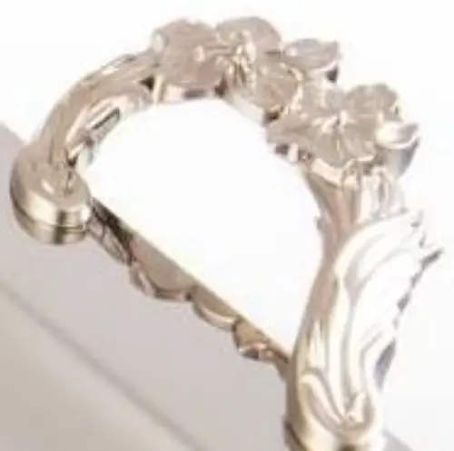 پخش-سینی-تمام-استیل-کوچک-رزلند-طرح-جدید-گل-دار-کد-r336