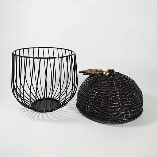 سبد-اشپزخانه-مدل-بلوط-تک-و-عمده