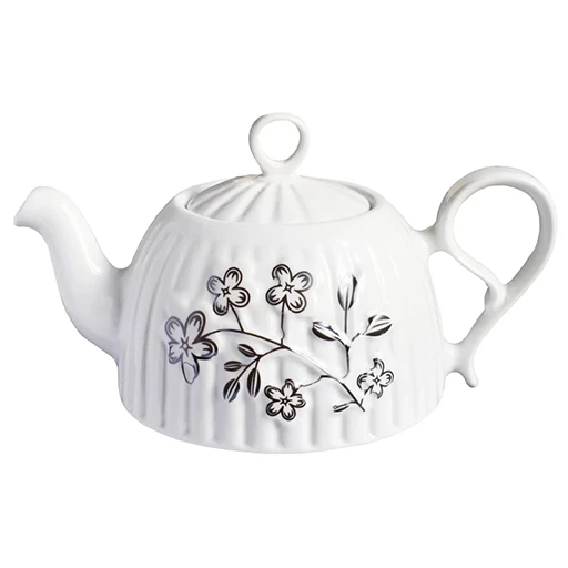 قوری-یک-لیتری-چینی-مدل-flower-تک-و-عمده