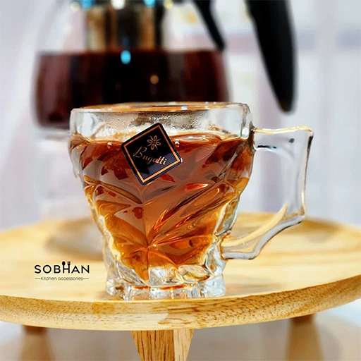 خرید فنجان بوگاتی کادویی ست 6 عددی تک و عمده کد L1380