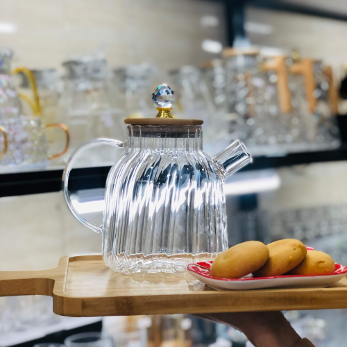 پخش-قوری-پیرکس-شامپاینی-کد-z3044