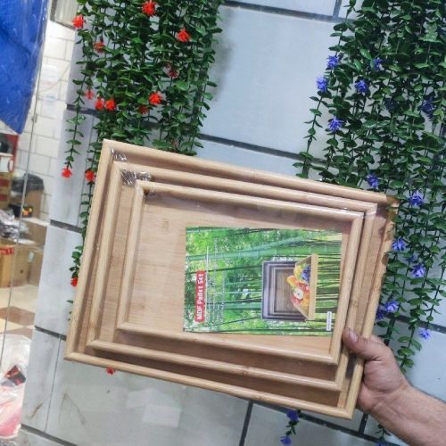 پخش-سینی-بامبو-سه-عددی-کد-z3058