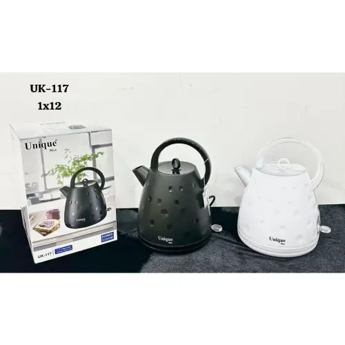 Electric kettle, brand Unique Max, new model, single and major, code f