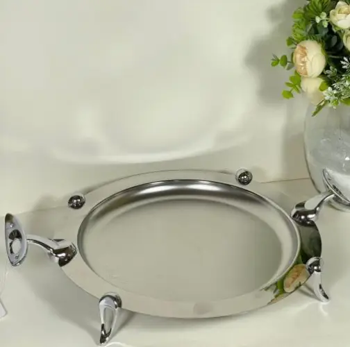 خرید-سینی-تمام-استیل-بزرگ--رزلند-کد-r345