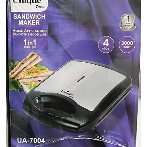 پخش اسنک ساز تک کاره یونیک مدل UA-7004 تک و عمده کد G6345