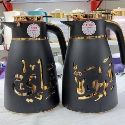 پخش فلاسک دوقلو چای و قهوه 1 لیتر مکسی تک و عمده کد Z3126