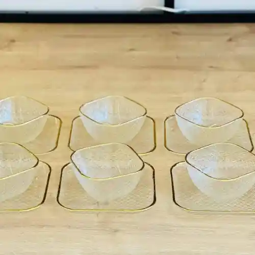 پخش-پیاله-و-پیش-دستی-لب-طلا-کد-b1272