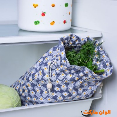 پخش کیسه دو لایه پارچه و روکش نایلون تک و عمده کدA136