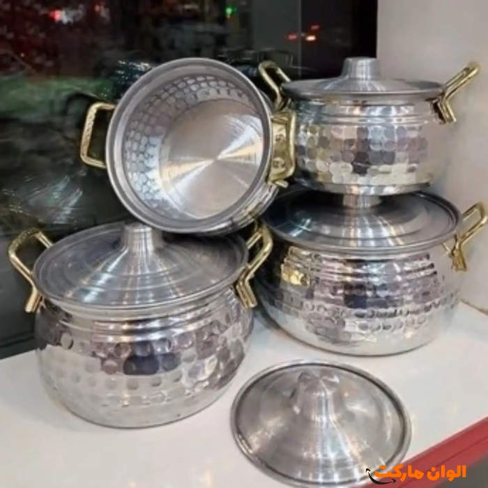 پخش-سرویس-قابلمه-روحی-دسته-طلایی-کدa142
